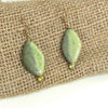 Green Fair Trade drop Earrings