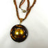 Big Fair Trade Kazuri Pendant on a Seed Bead Necklace