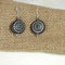 Black & White drop Earrings