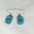 Turquoise Gemstone Statement Drop Earrings