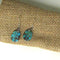 Turquoise Earrings Variegated Southwest Turquoise