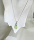 Light Green Sea Glass Pendant Necklace