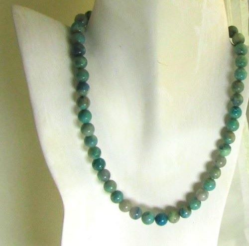 Classic Beaded Gemstone Necklace