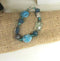 Blue Artsan Bead Bracelet