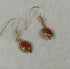 Delicate Red Jasper Earrings