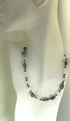 Designer White & Black Artisan Bead Necklace