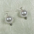 White Pearl Earrings