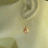 Pink Pear1 Earrings