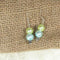 Green Pearl Earrings