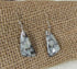 Handcrafted Zebra Jasper Black & White Drop Earrings
