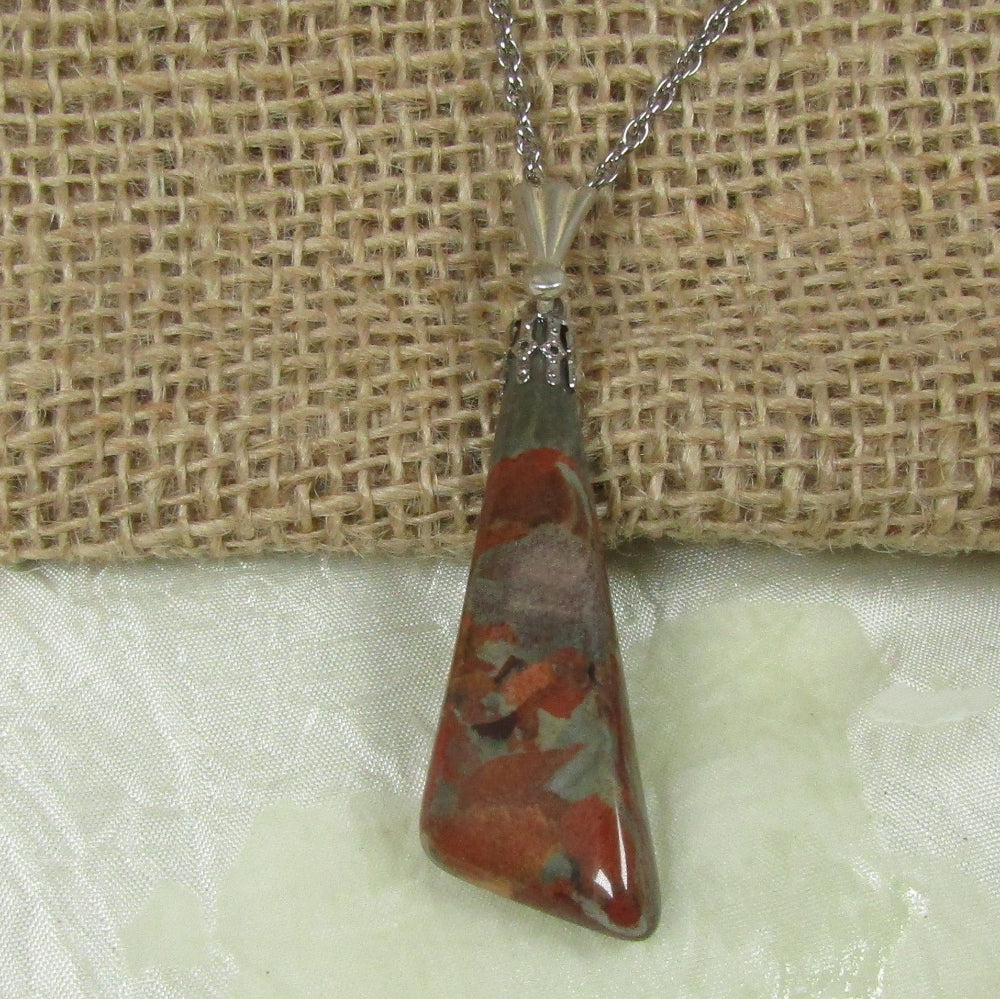 red creek jasper Pendant Necklace