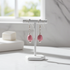 Delicate Pink Kazuri Earrings