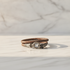 Man's Braided Brown Leather Bracelet with Alligator Clap