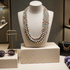 MUlti-Strand African Opal Gemstone Statement Necklace