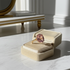 Pink Glory Cubic Zirconia  Gold Right Hand Ring Size 7