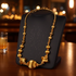 Gold Bead Necklace Statement Gold  Necklace