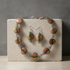 Tan Necklace & Earrings in Handmade Kazuri Beads