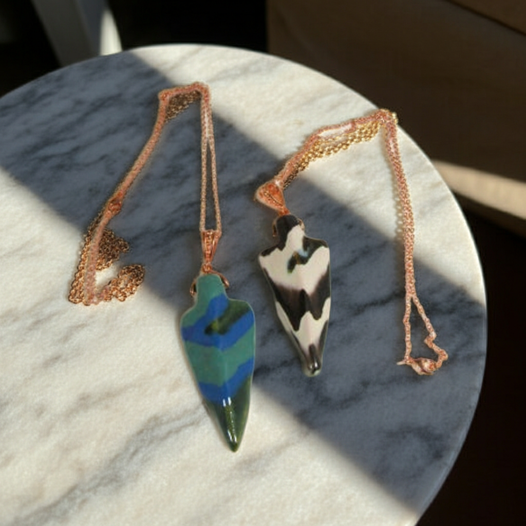 Statement Arrow Fair Trade Pendant Necklace