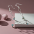 Amazonite & Silver Long & Dangling Earrings