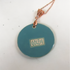 Turquoise Floral Artisan Bead Pendant Necklace