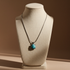 Classic Turquoise Pendant Necklace