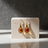 Topaz Crystal  Earrings