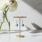 Classic Drop Blue Pearl Earrings