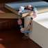 Copper Pink and Turquoise Bead  Bracelet