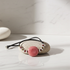 Big Bold Tagua Nut Necklace in Pink