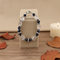 Indigo and Crystal Bracelet