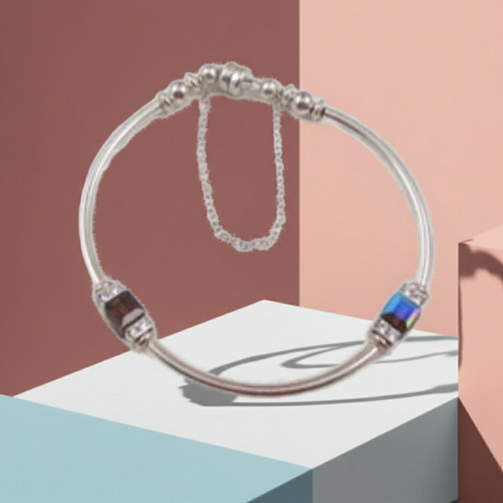 Swarovski Cube Bangle