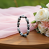 Black Onyx and Jasper Gemstone Bracelet