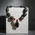 Big Rare Horn Zebra Matric & Tusk Statement Necklace