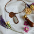 Copper Neck Wire Chocker with Big Gemstone Pendant