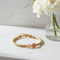Swarovski Crystal and Gold  Bangle Bracelet