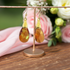 Topaz Crystal  Earrings