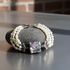 Mother of Pearl and Handmade Venetian Glass Bracelet