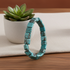African Turquoise Beaded Bracelet
