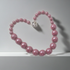 Pink Beaded Necklace Kazuri Big Bold