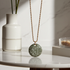 Bold Round Brown Fair Trade Pendant Necklace
