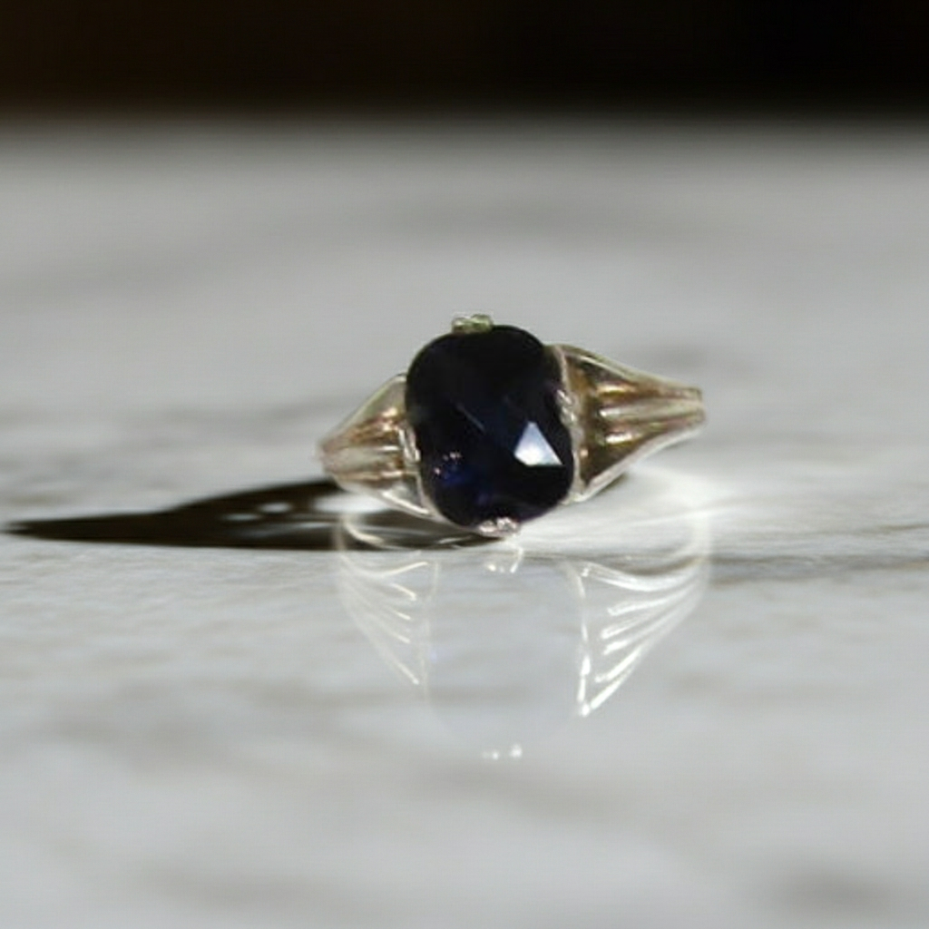 India Iolite Ring Size 7