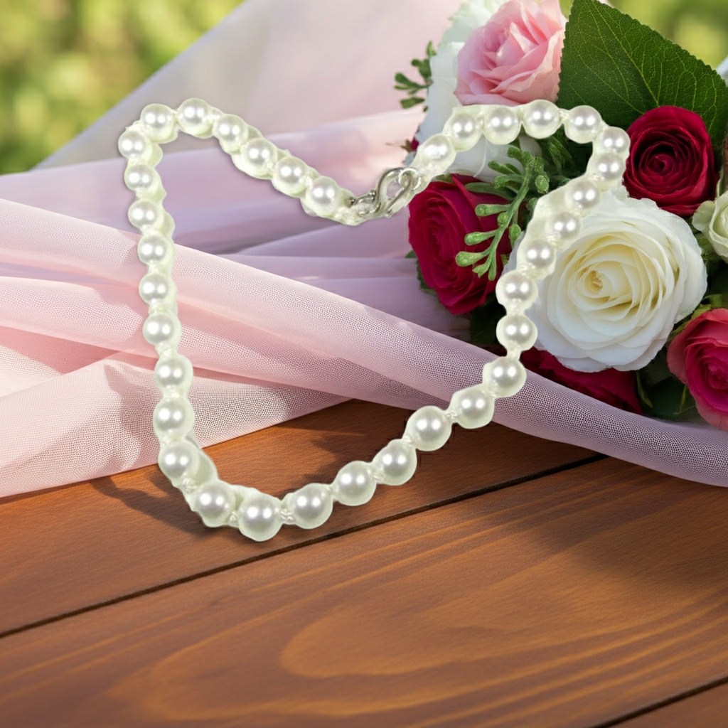 White Pearl Necklace