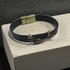 Antique Gold Mermaid On Brown Leather Bracelet