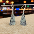 Handcrafted Zebra Jasper Black & White Drop Earrings