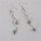  Amazonite & Silver Long & Dangling Earrings - VP's Jewelry