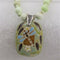 Green Dragonfly Pendant and Chrysoprase Beaded Necklace - VP's Jewelry