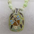 Green Dragonfly Pendant and Chrysoprase Beaded Necklace - VP's Jewelry