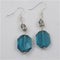 Turquoise Crystal Drop Earrings - VP's Jewelry