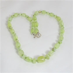 Buy Sun jade or new jade gemstone bead necklace