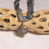 Black Grey Multi-strand Seed Bead Necklace with Handmade Pendant - VP's Jewelry